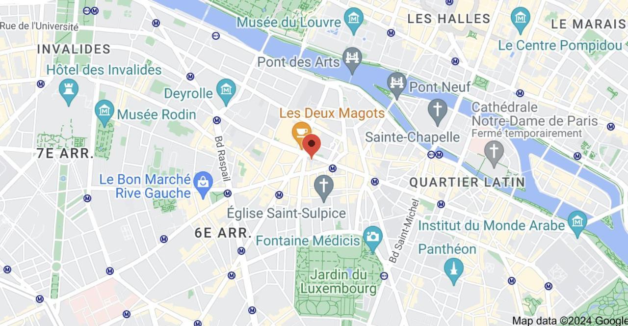Appartement Luxueux Au Coeur De Saint Germain Des Pres Paříž Exteriér fotografie