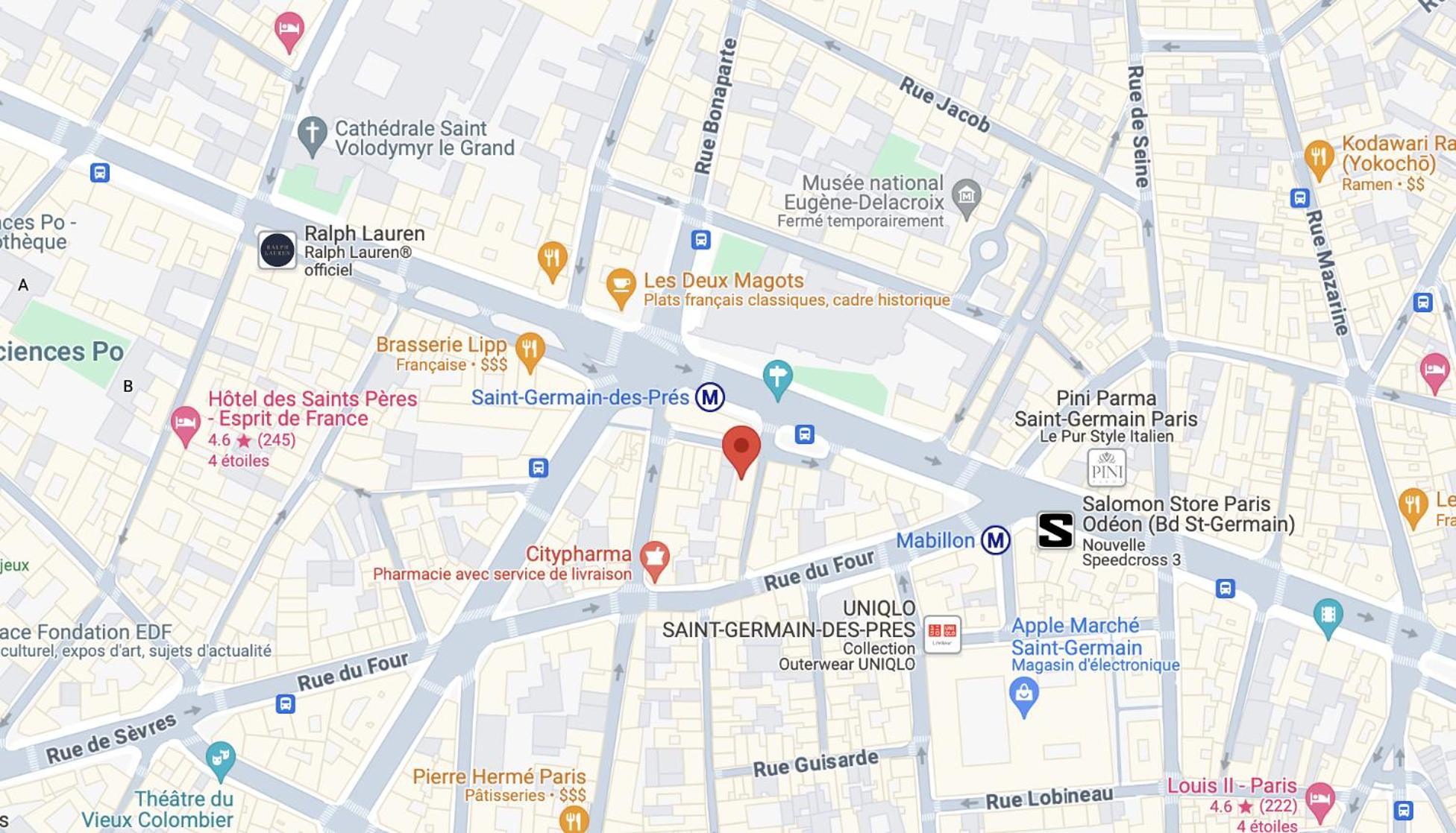 Appartement Luxueux Au Coeur De Saint Germain Des Pres Paříž Exteriér fotografie